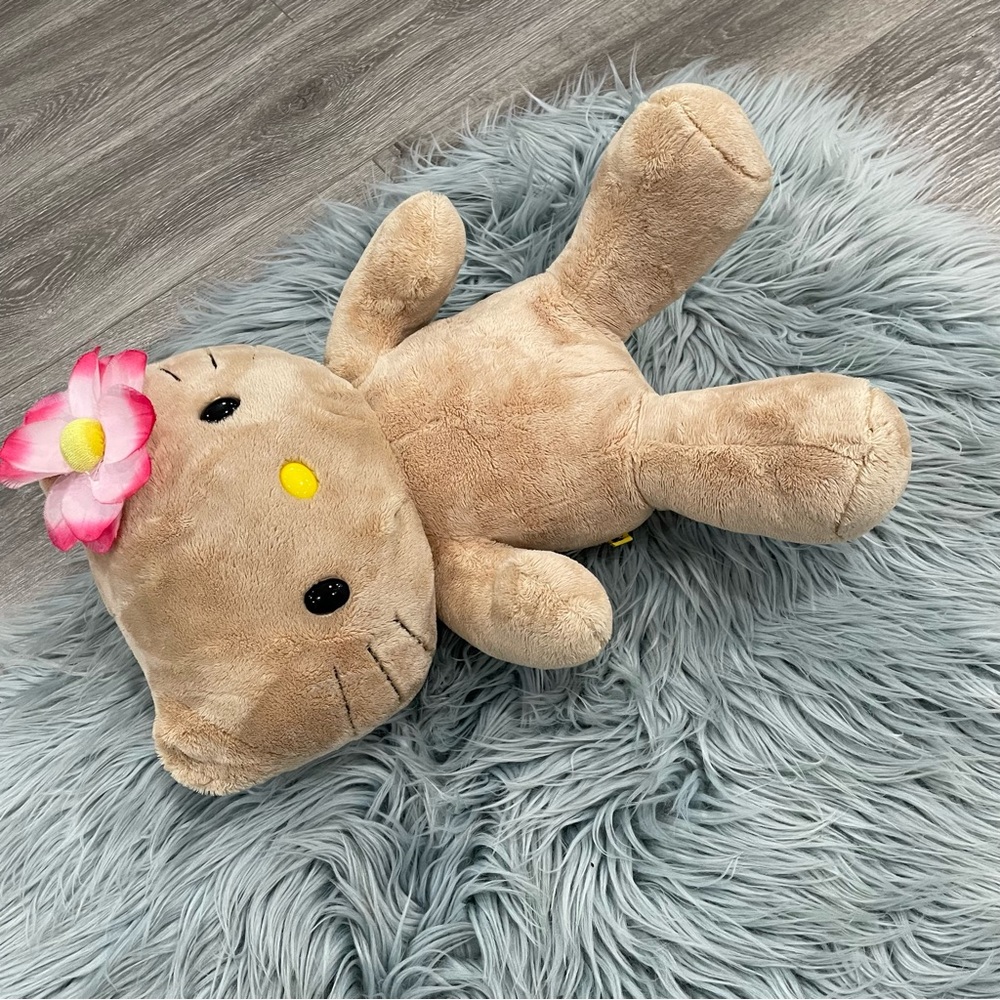 BUILD A BEAR | HELLO KITTY tropical sunkissed tan w/original bow - 07’ release - Picture 9 of 16